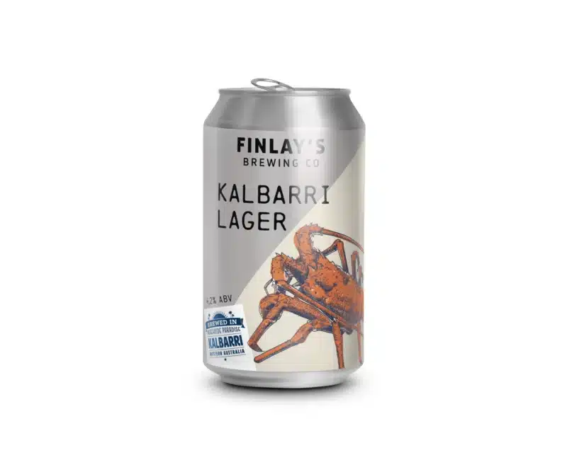 Finlay's Brewing Co. Kalbarri Lager 4.2% 375ml Can 16 Pack
