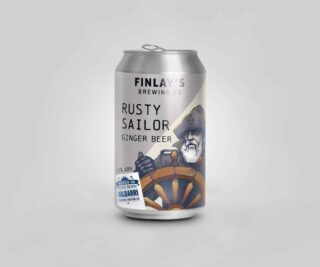 Finlay's Rusty Sailor Ginger Beer 4.2% 375ml Can 16 Pack