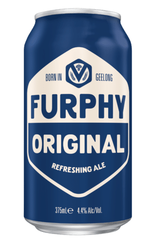 Furphy Refreshing Ale 4.4% 375ml Can 24 Pack
