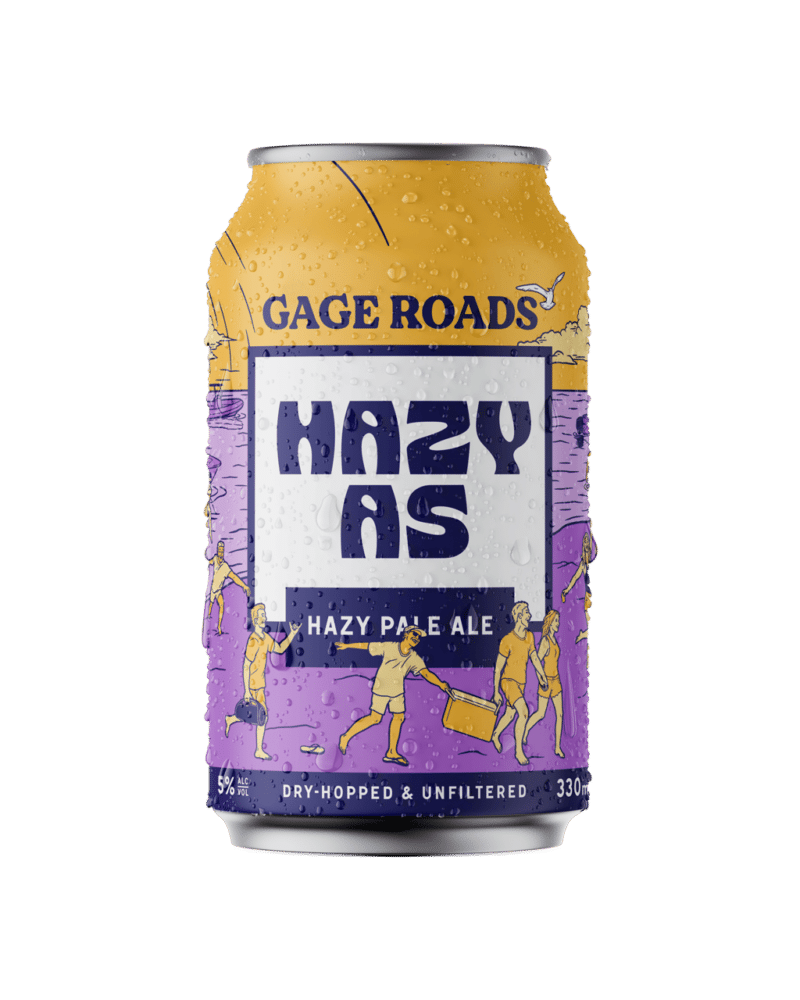 Gage Roads Hazy As Hazy Pale Ale 5% 330ml Can 24 Pack