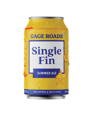 Gage Roads Single Fin Summer Ale 4.5% 330ml Can 24 Pack