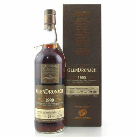 Glendronach 1990 Highland Single Malt Scotch Whisky Cask #2973 700ml