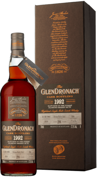 Glendronach 1992 Highland Single Malt Scotch Whisky Cask #336 700ml
