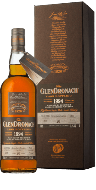 Glendronach 1994 Highland Single Malt Scotch Whisky Cask #7465 700ml