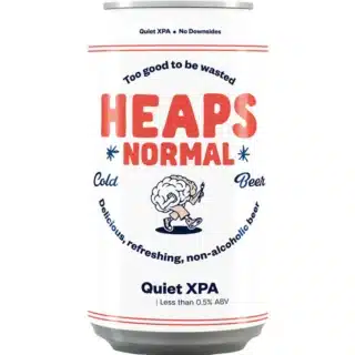 Heaps Normal Quiet XPA 0.5% 355ml Can 24 Pack