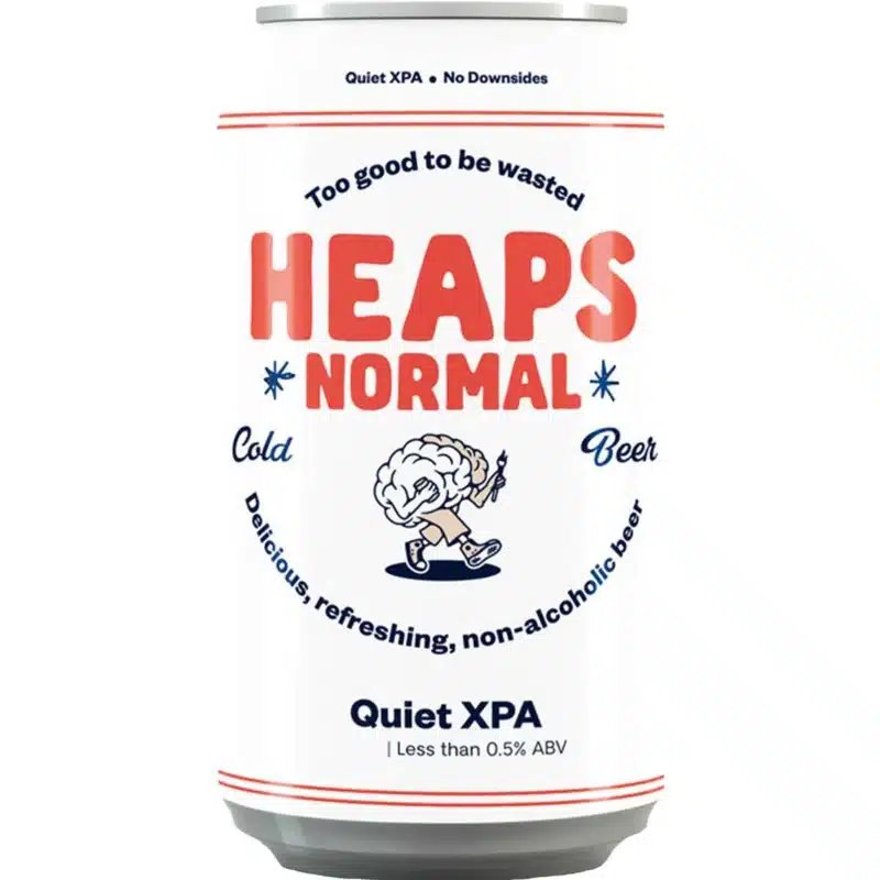Heaps Normal Quiet XPA 0.5% 355ml Can 24 Pack