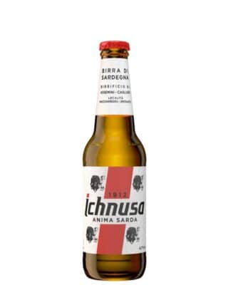 Ichnusa Classic Beer 4.7% 330ml Bottle 24 Pack