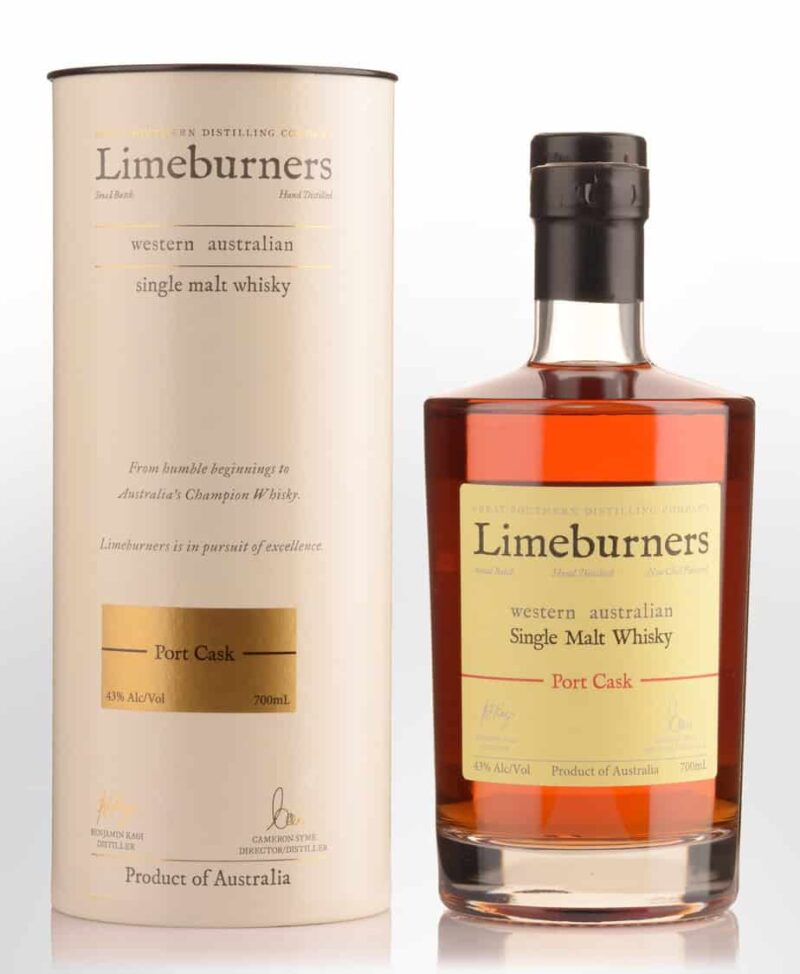Limeburners Port Cask Single Malt Whisky 700ml