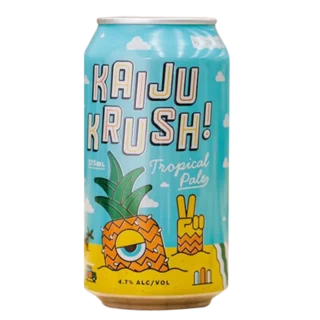 Kaiju Krush Tropical Pale Ale 4.7% 375ml Can 24 Pack