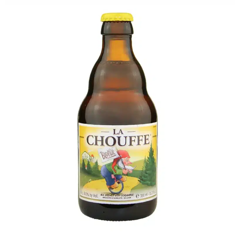 La Chouffe Blonde 8% 330ml Bottle 24 Pack