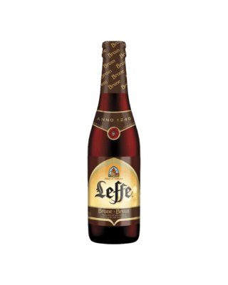 Leffe Brune 6.5% 330ml Bottle 24 Pack