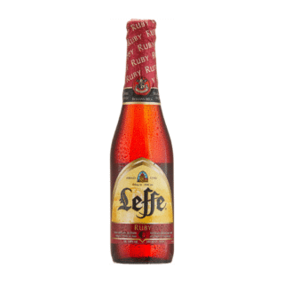 Leffe Ruby 5% 330ml Bottle 24 Pack