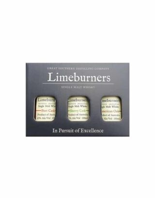 Limeburners Single Malt Whisky 3x100ml Gift Pack