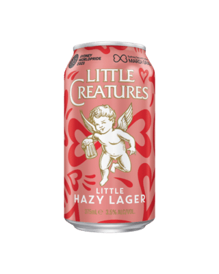 Little Creatures Little Hazy Lager 3.5% 375ml Can 16 Pack