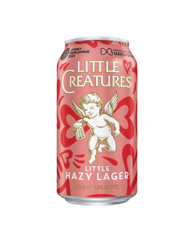 Little Creatures Little Hazy Lager 3.5% 375ml Can 16 Pack