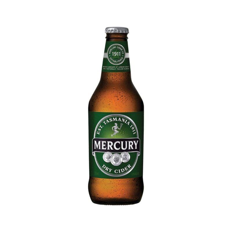 Mercury Dry Cider 5.2% 375ml Bottle 24 Pack