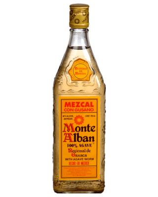 Monte Alban Mezcal with Agave Worm 700ml