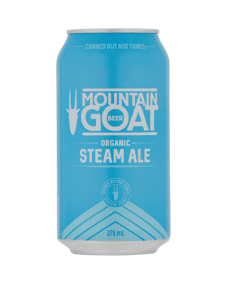 Mountain Goat Steam Ale 4.5% 375ml Can 24 Pack