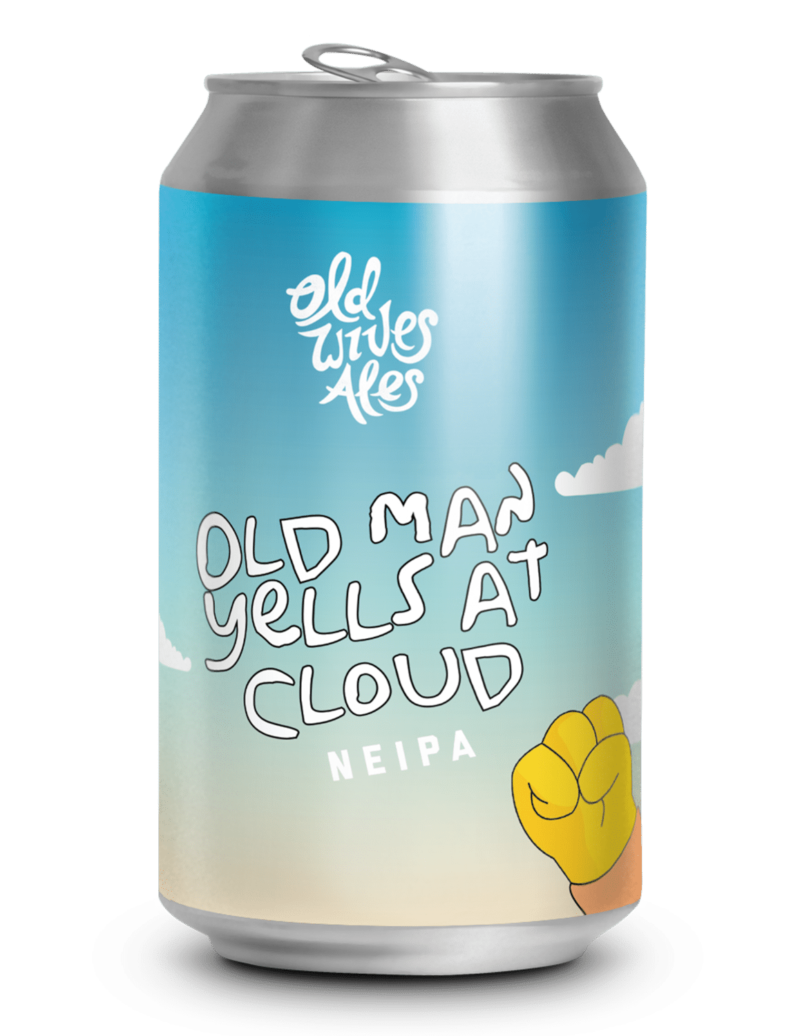 Old Wives Ales Old Man Yells At Cloud NEIPA 6.5% 375ml Can 24 Pack