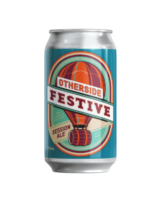 Otherside Brewing Festive Session Ale 4.2% 375ml Can 16 Pack