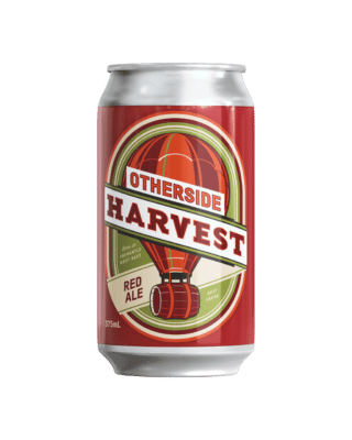 Otherside Brewing Harvest Red Ale 5.4% 375ml Can 16 Pack