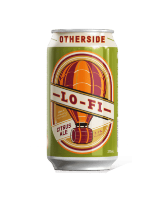 Otherside Brewing Lo Fi Citrus Ale 3.5% 375ml Can 18 Pack