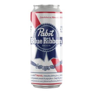 Pabst Blue Ribbon Lager 4.7% 473ml Can 24 Pack