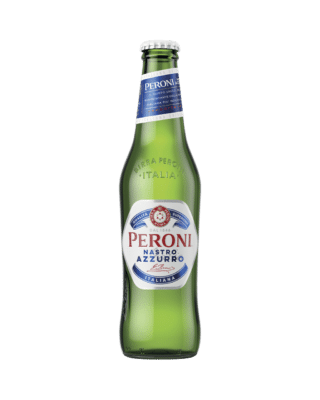 Peroni Nastro Azzurro 5.0% 330ml Bottle 24 Pack