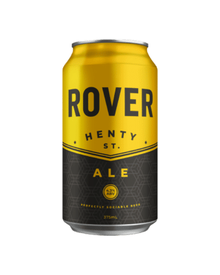 Rover Henty Street Ale 4.3% 375ml Can 24 Pack