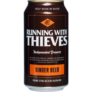 Running with Thieves Ginger Beer 375ml Can 16 Pack