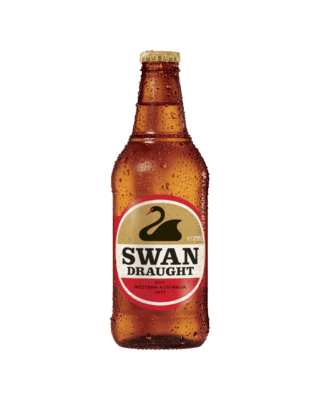 Swan Draught 4.4% 375ml Bottle 24 Pack