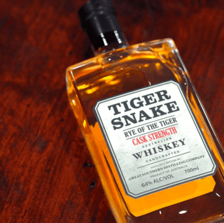 Tiger Snake 'Rye of the Tiger' Australian Whisky Cask Strength 700ml (Albany, WA)