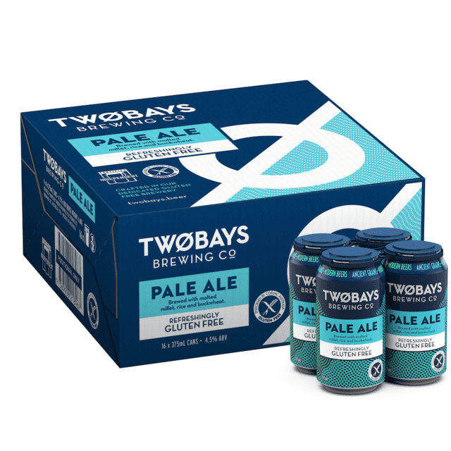 Two Bays Gluten Free Pale Ale 4.5% 375ml Can 16 Pack