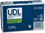 UDL Lemon Lime & Soda 375ml Can 24 Pack