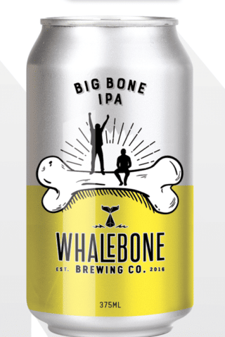 Whalebone Brewing Big Bone IPA 7.0% 375ml Can 16 Pack