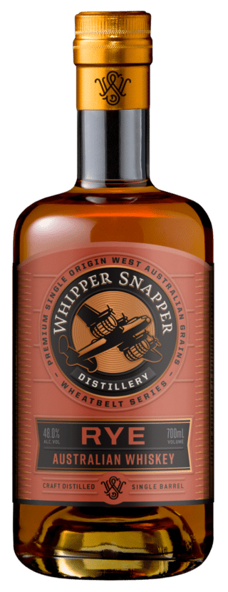 Whipper Snapper Rye Australian Whiskey 700ml