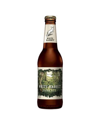 White Rabbit Dark Ale 4.9% 330ml Bottle 24 Pack