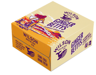 Wilson Ginger Bettys Alcoholic Ginger Beer 3.5% 375ml Can 16 Pack
