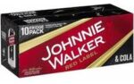 Johnnie Walker Red & Cola 375ml Can (10 Pack)