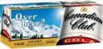 Canadian Club & Cola Can 375ml 10 Pack