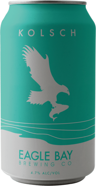 Eagle Bay Brewing Kolsch 4.7% 375ml Can 16 Pack