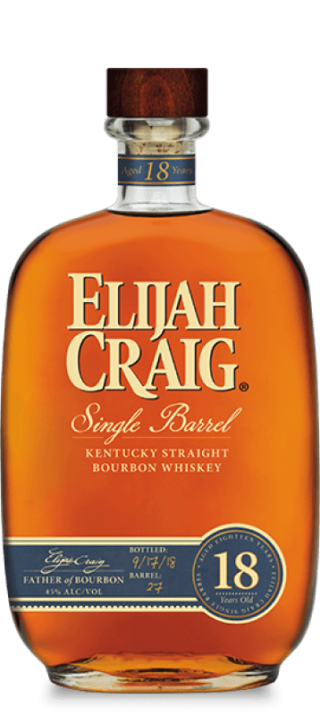 Elijah Craig 18 Year Old Single Barrel 750ml