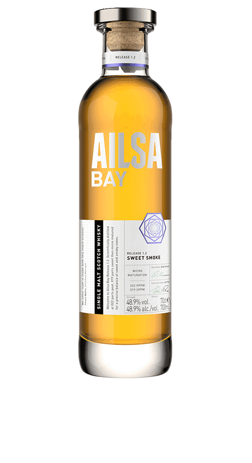 Ailsa Bay Single Malt Scotch Whisky Sweet Smoke 700ml