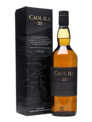 Caol Ila 25 Year Old Single Malt Whisky 700ml (Scotland)
