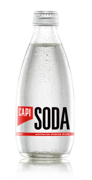 Capi Soda Water 250ml Bottle 24 Pack