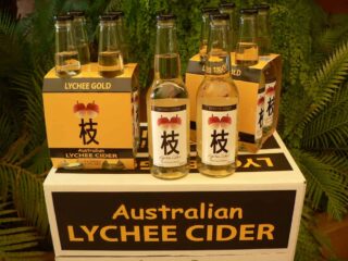 Lychee Gold Cider 8% 330ml Bottle 24 Pack