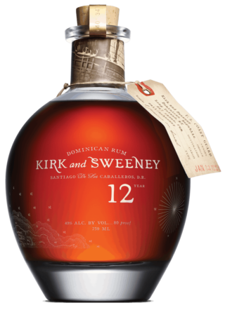 Kirk & Sweeney 12 Year Old Rum 700ml (Dominican Republic)