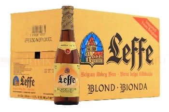 Leffe Blond 6.6% 330ml Bottle 24 Pack