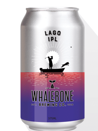 Whalebone Brewing Lago IPL 5% 375ml Can 16 Pack